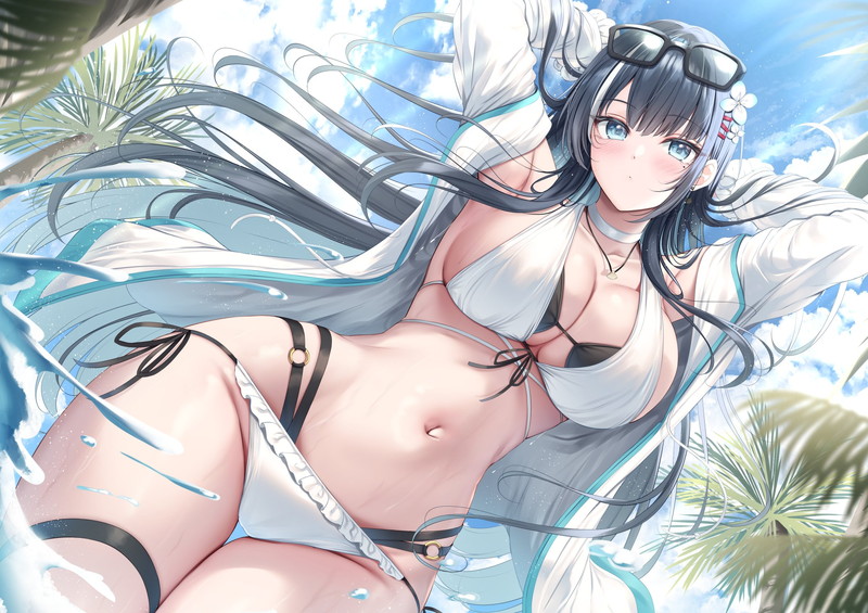 【二次】ローアングル、下から見上げているエロ画像 Part８９