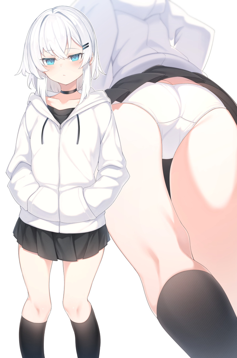 【二次】ローアングル、下から見上げているエロ画像 Part８９