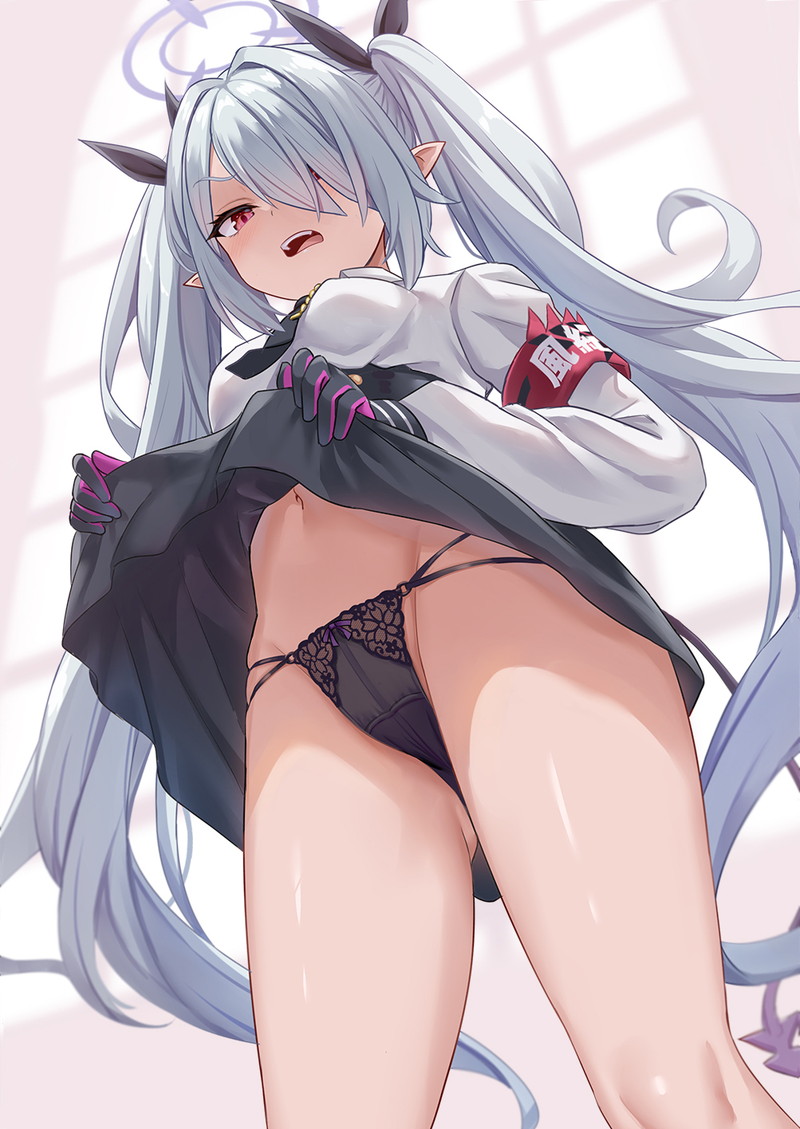 【二次】ローアングル、下から見上げているエロ画像 Part８９