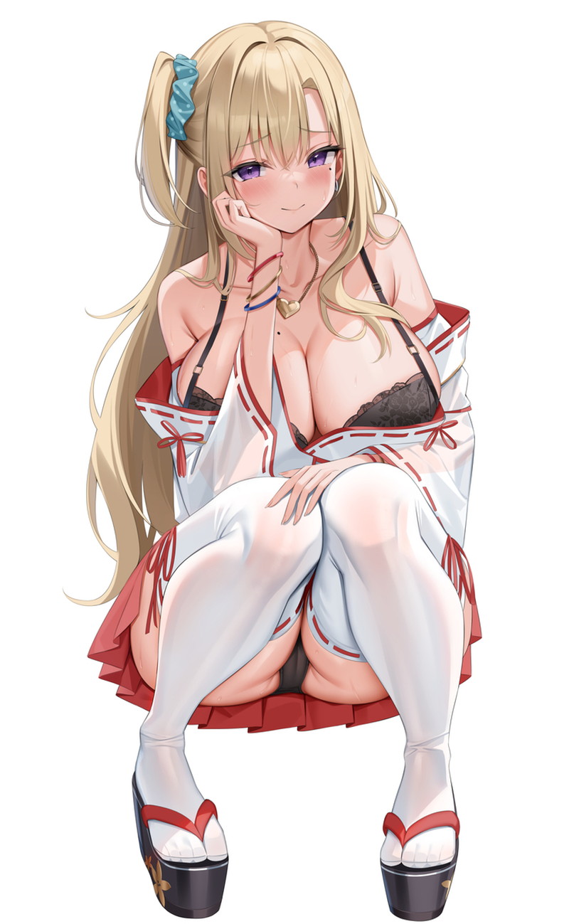 二次元の巫女さんのエロ画像まとめ Part７