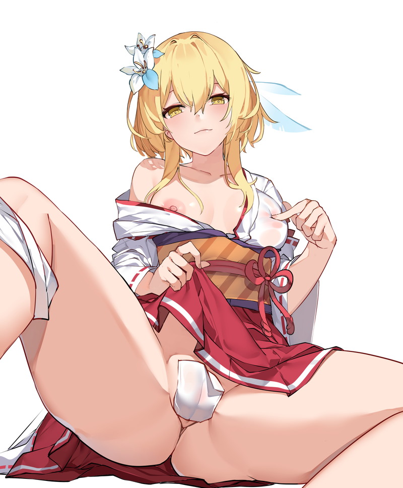 二次元の巫女さんのエロ画像まとめ Part７