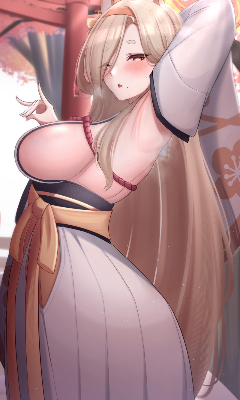 二次元の巫女さんのエロ画像まとめ Part７