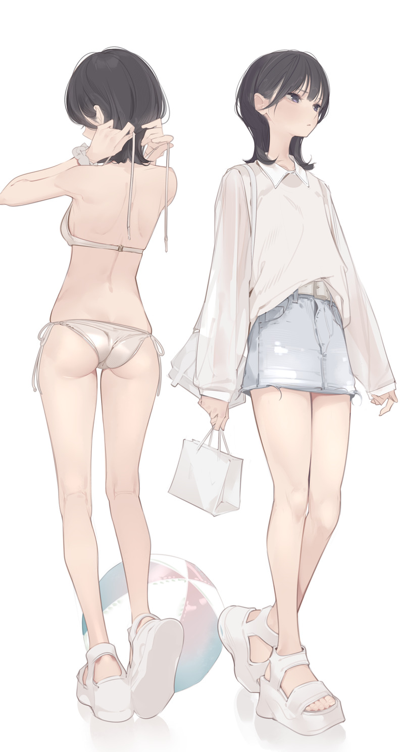 二次元の水着、ビキニ画像まとめ Part７８