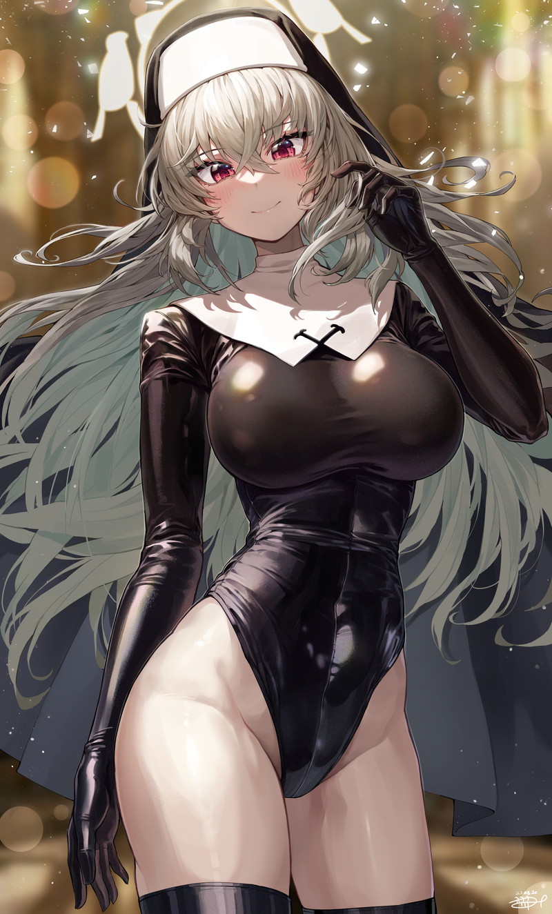 【二次】衣服に包まれた着衣おっぱいに興奮するエロ画像 Part３１