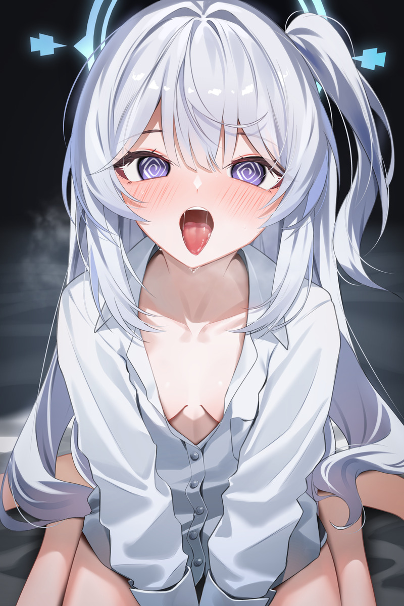 【二次】舌出し、口内エロ画像まとめ Part５