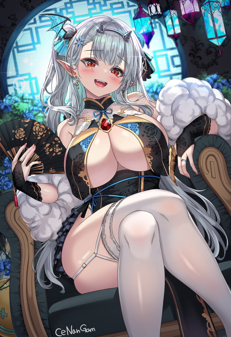 【二次】胸の谷間がエロい格好の女の子たちのエロ画像 Part２４