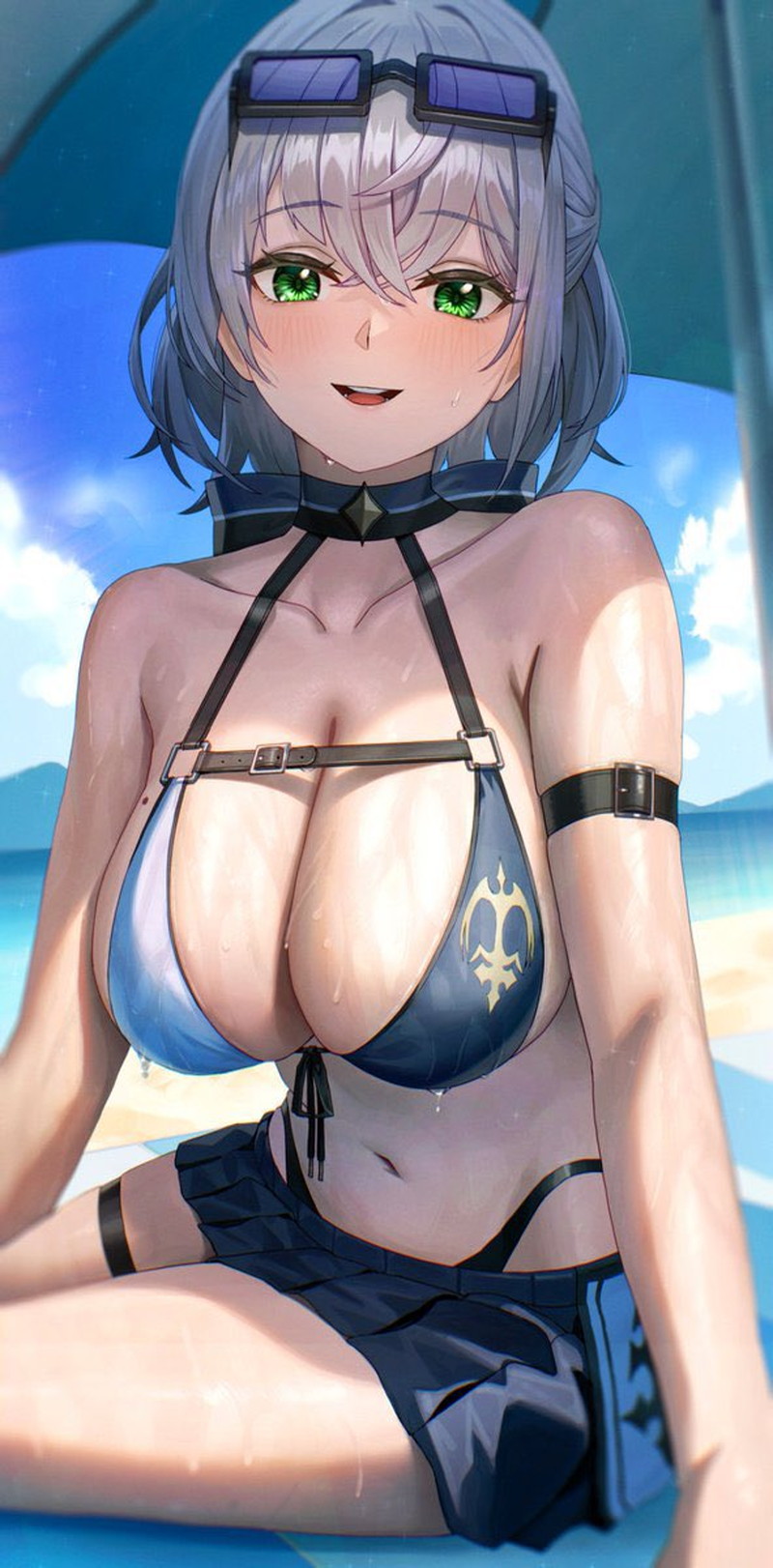 【二次】胸の谷間がエロい格好の女の子たちのエロ画像 Part２４