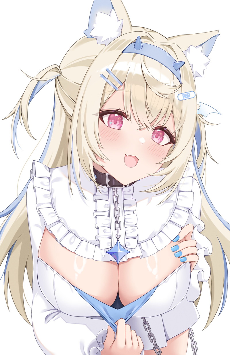 【二次】胸の谷間がエロい格好の女の子たちのエロ画像 Part２４