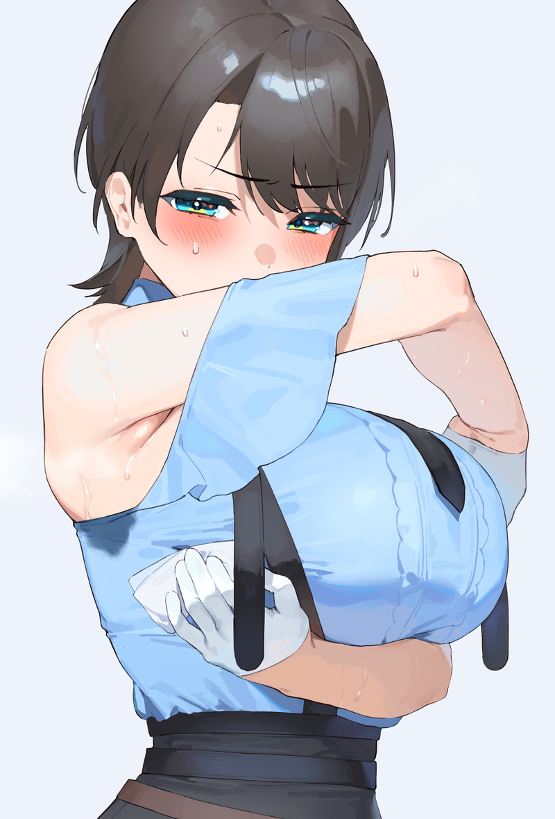 【二次】赤面、恥じらいエロ画像 Part１７５【まとめ】