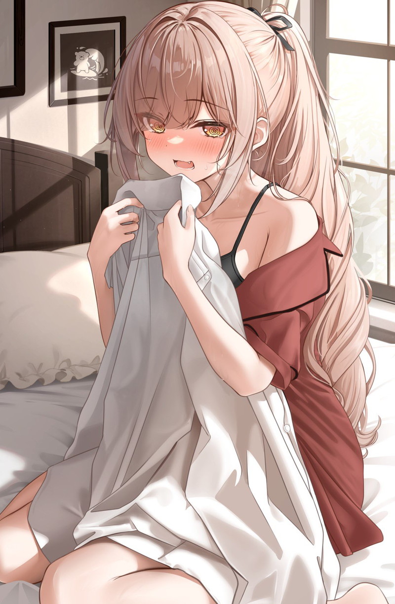 【二次】赤面、恥じらいエロ画像 Part１７６【まとめ】