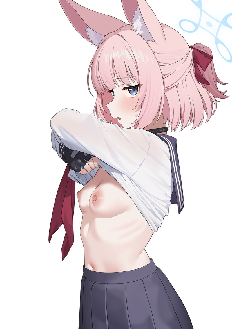 【二次】赤面、恥じらいエロ画像 Part１７７【まとめ】