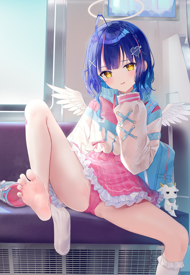 【開脚】股を開いたオマンコアピール二次エロ画像 Part３４