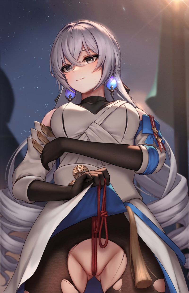 【二次】外で露出プレイをしている女の子のエロ画像 Part３０