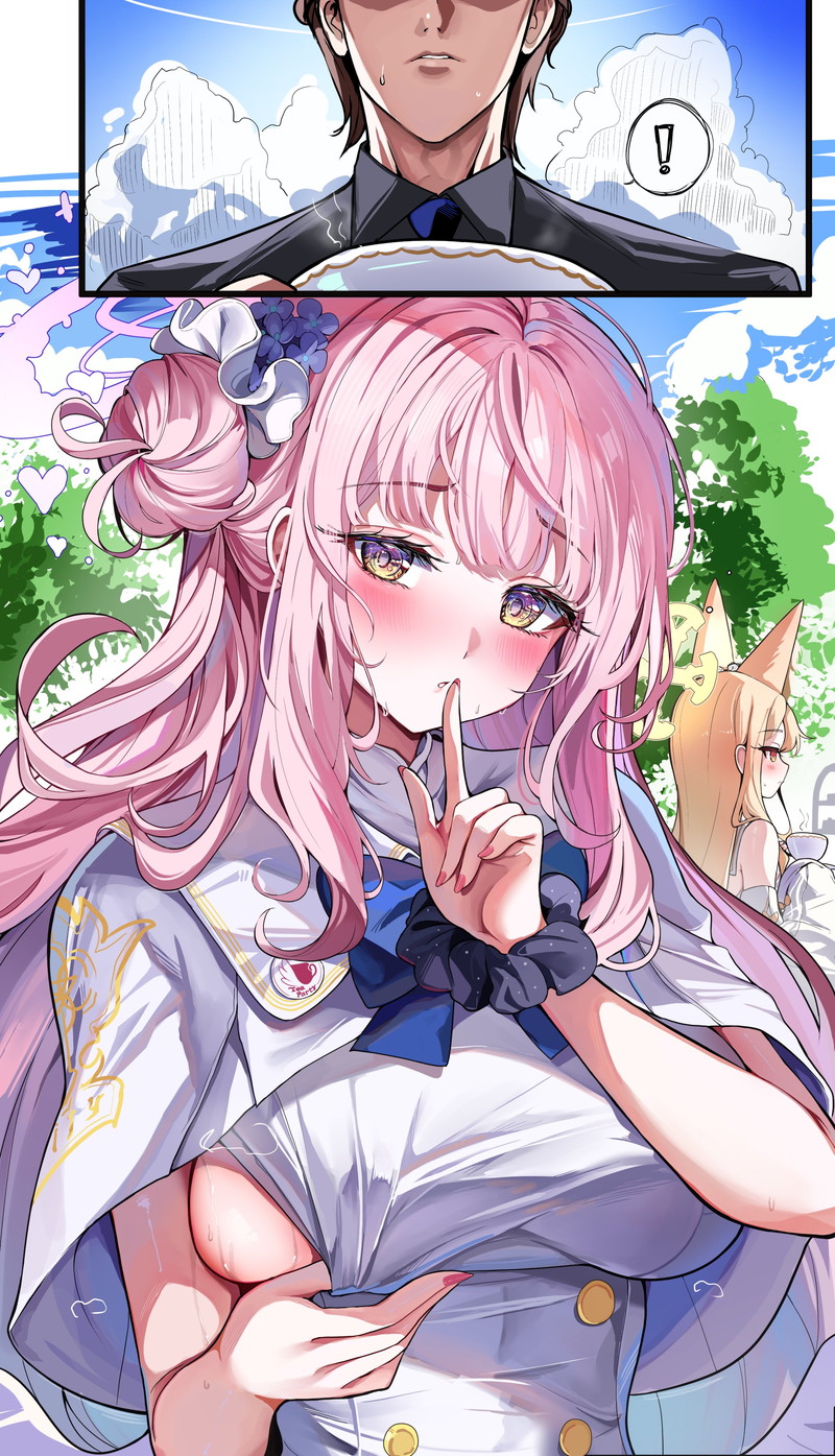 【二次】外で露出プレイをしている女の子のエロ画像 Part３０