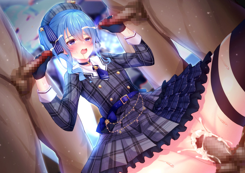 青い髪のキャラ、女の子の二次エロ画像 Part２７