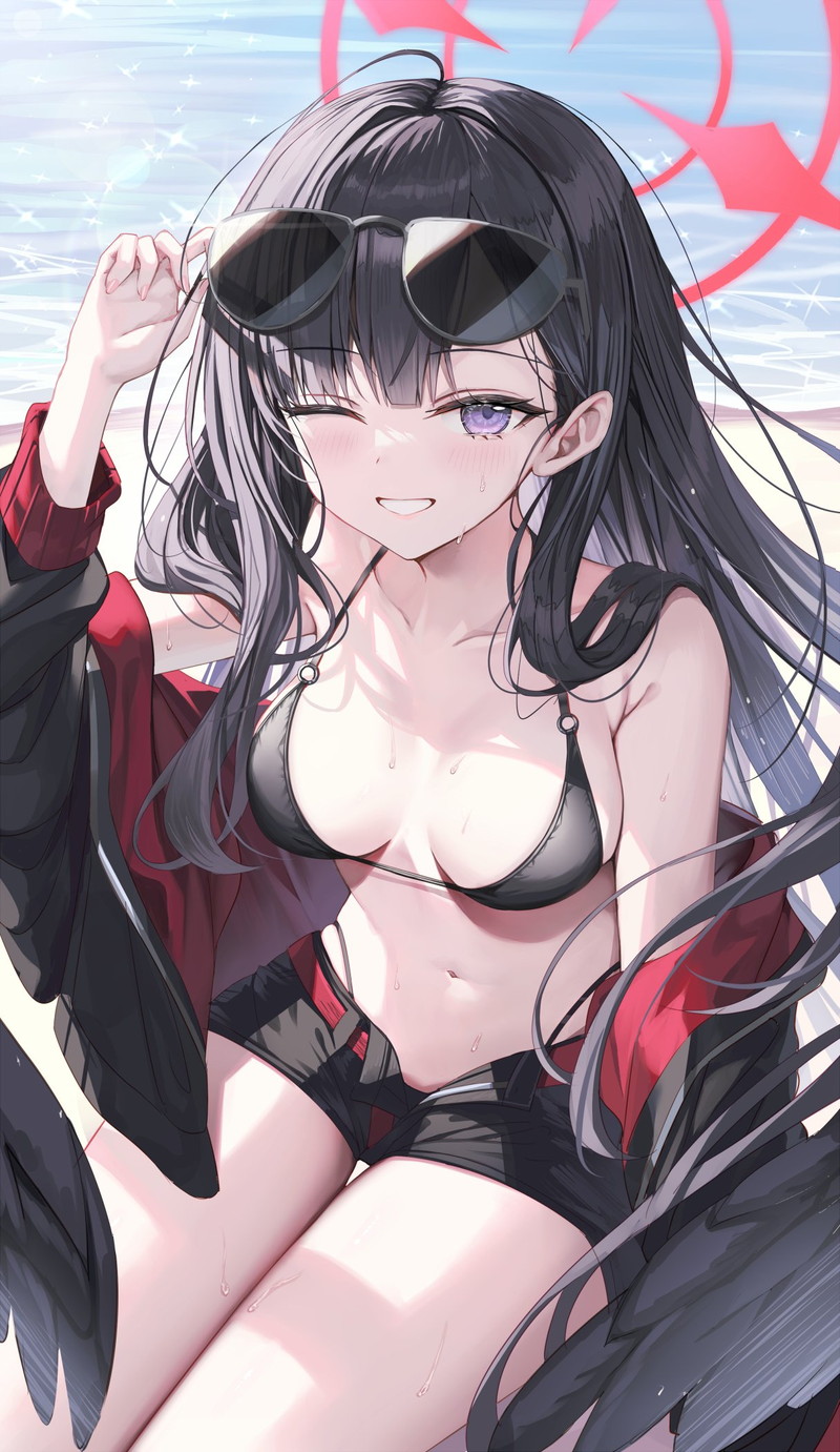 【二次】黒髪の女の子のエロ画像まとめ Part１３７