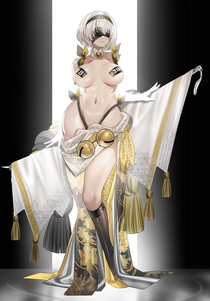 【二次】お腹、おへそのエロ画像まとめ Part６４