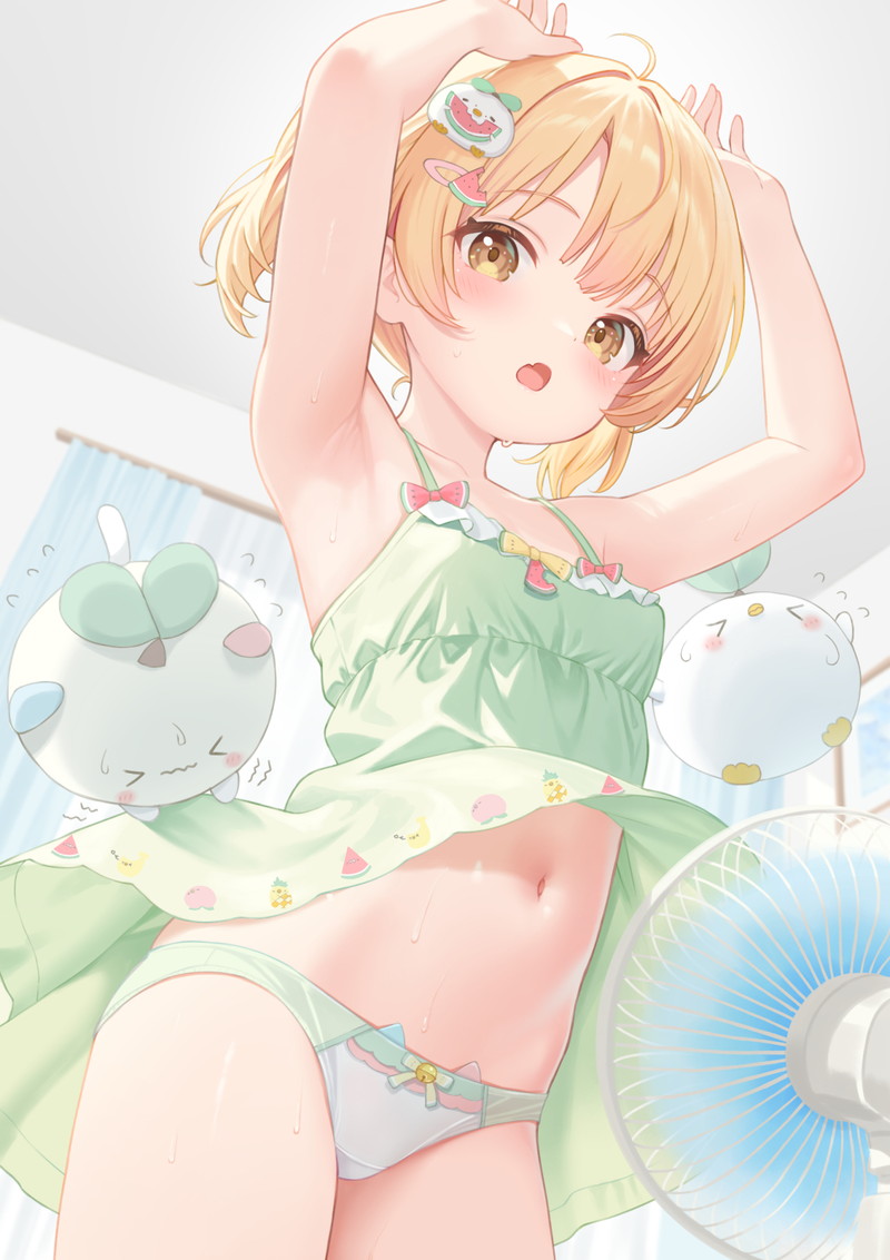 【二次】お腹、おへそのエロ画像まとめ Part６４