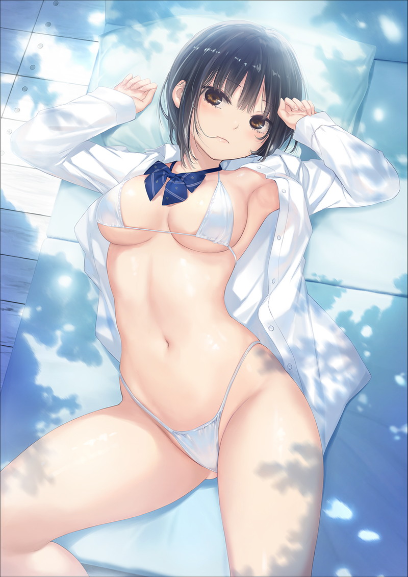 【二次】お腹、おへそのエロ画像まとめ Part６４