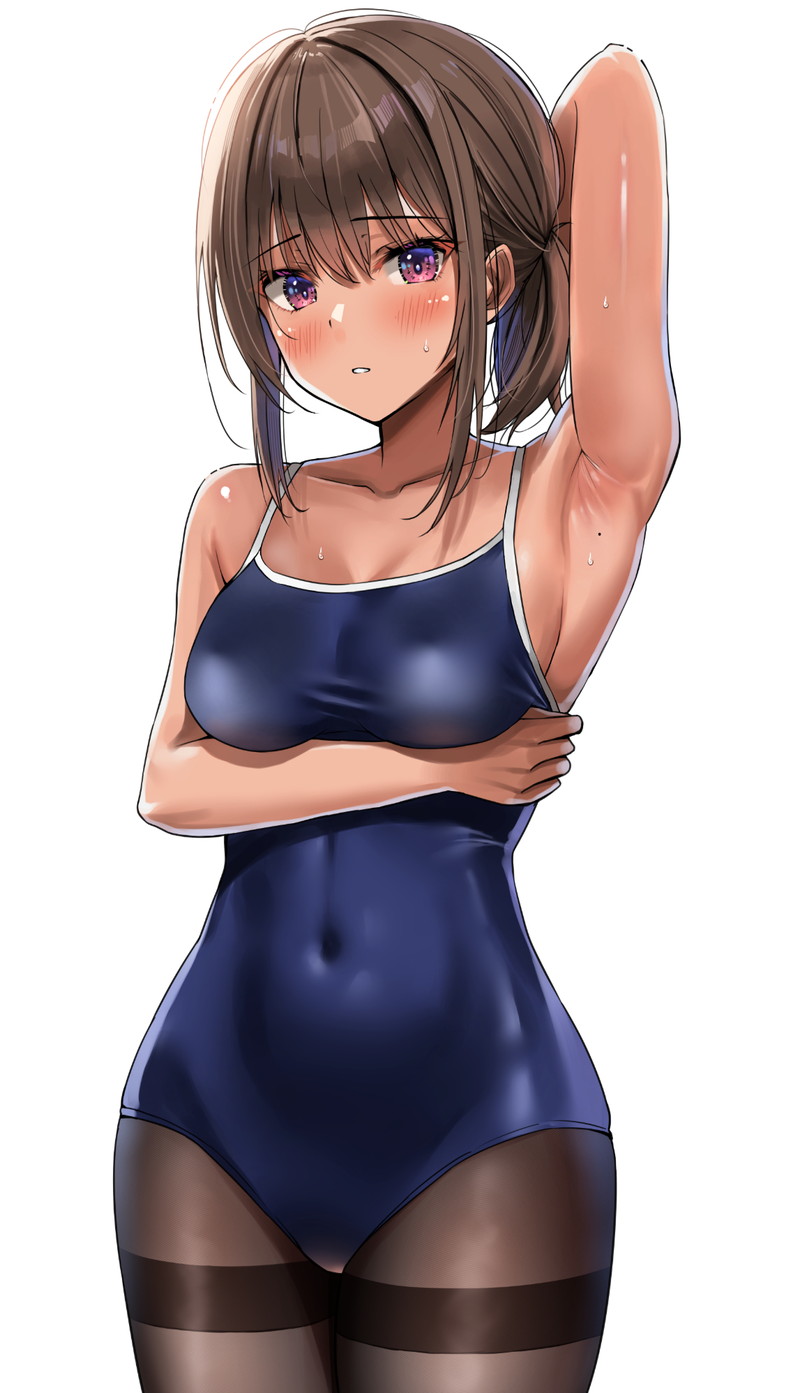 【二次】スク水、スクール水着のエロ画像 Part２７