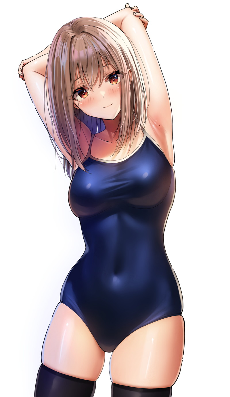 【二次】スク水、スクール水着のエロ画像 Part２７