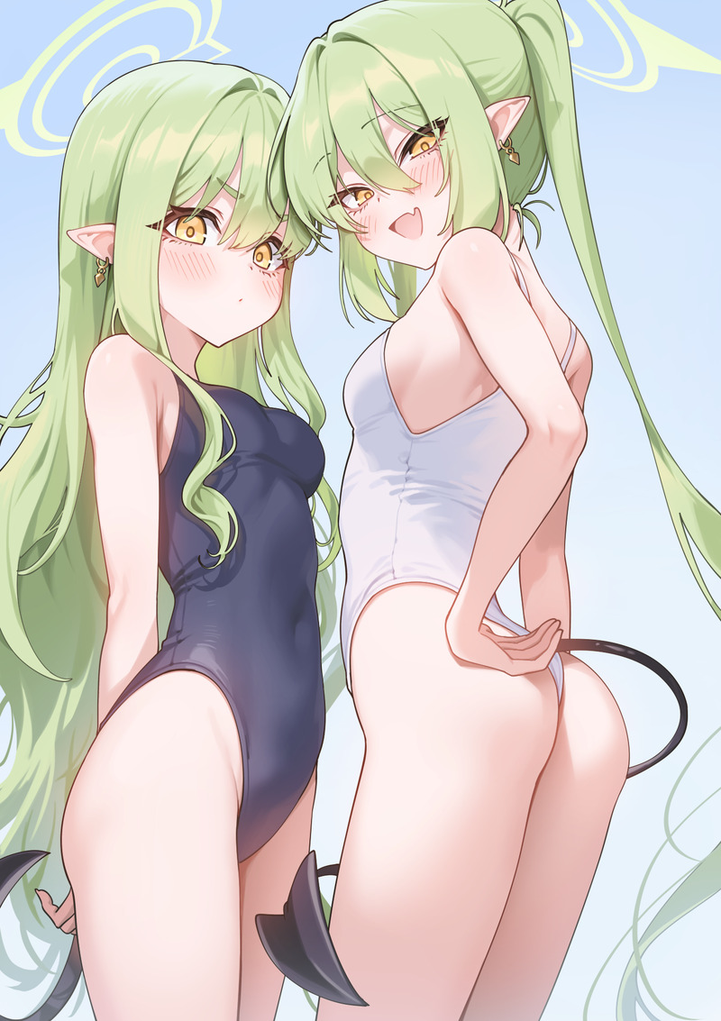 【二次】スク水、スクール水着のエロ画像 Part２７