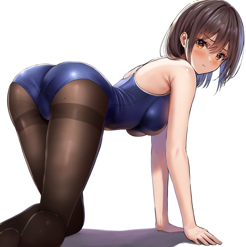 【二次】スク水、スクール水着のエロ画像 Part２７