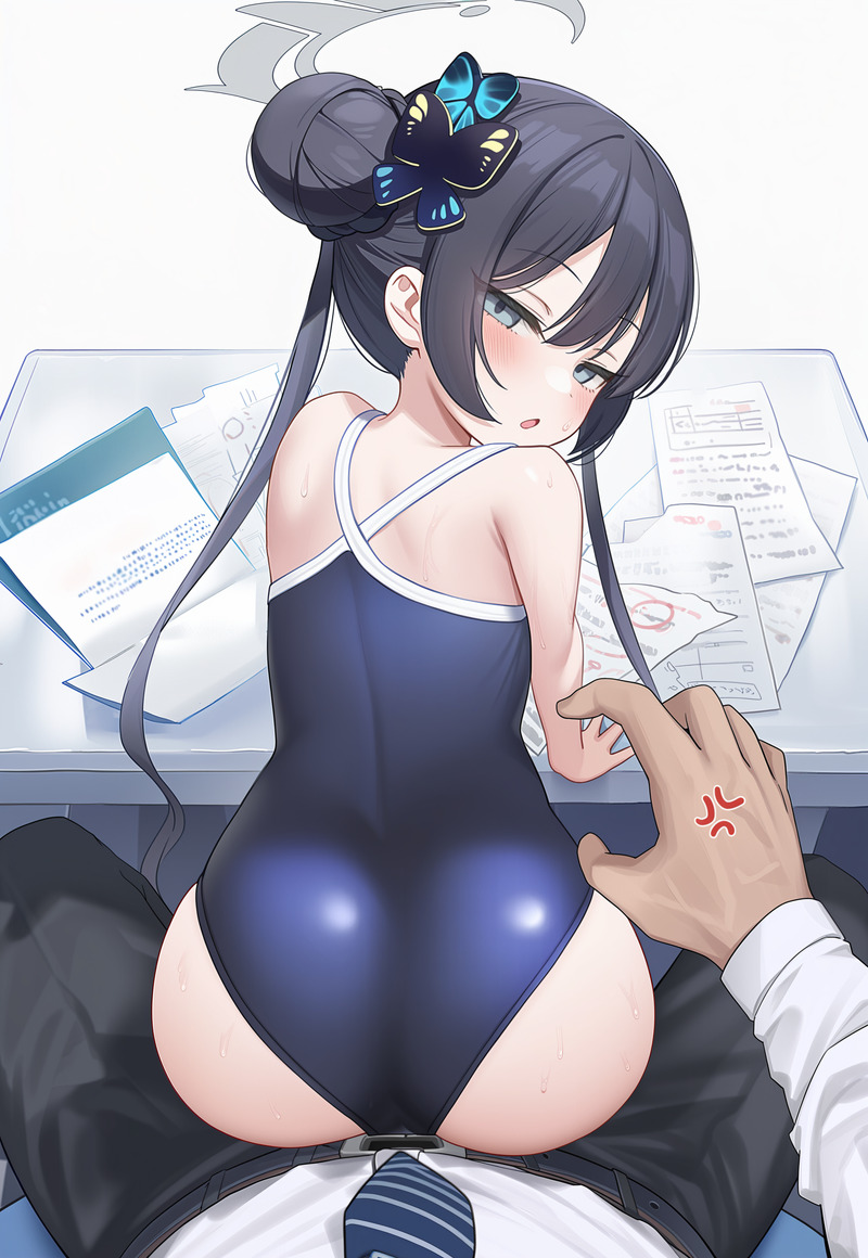 【二次】スク水、スクール水着のエロ画像 Part２７