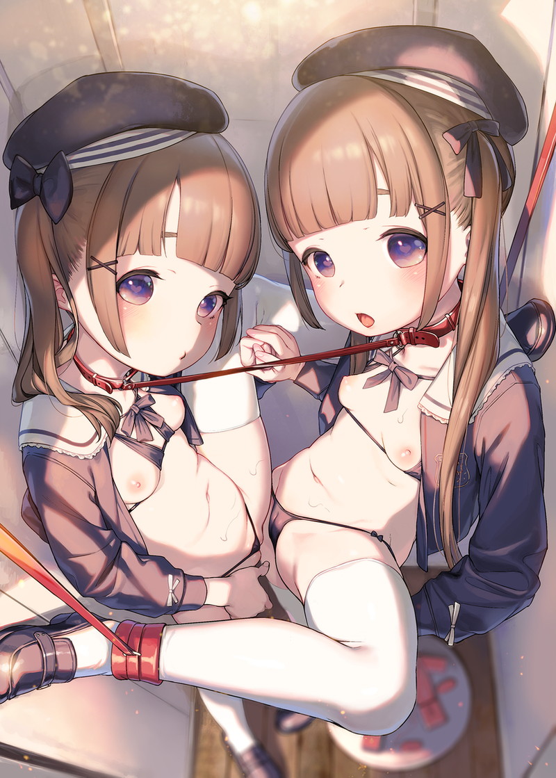 下半身をエロくするピチピチニーソックスの二次エロ画像 Part２４