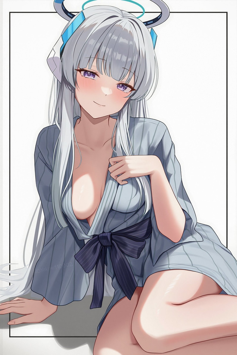 【二次】透け乳首やポッチがエロいノーブラ画像 Part３７