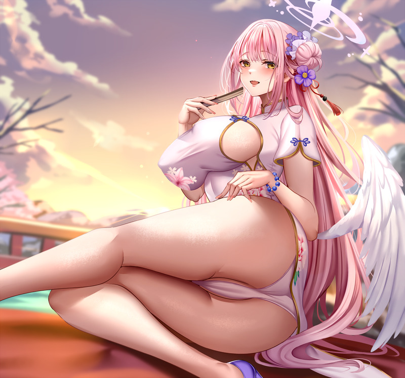 ピンク髪のキャラや女の子の二次エロ画像 Part２３