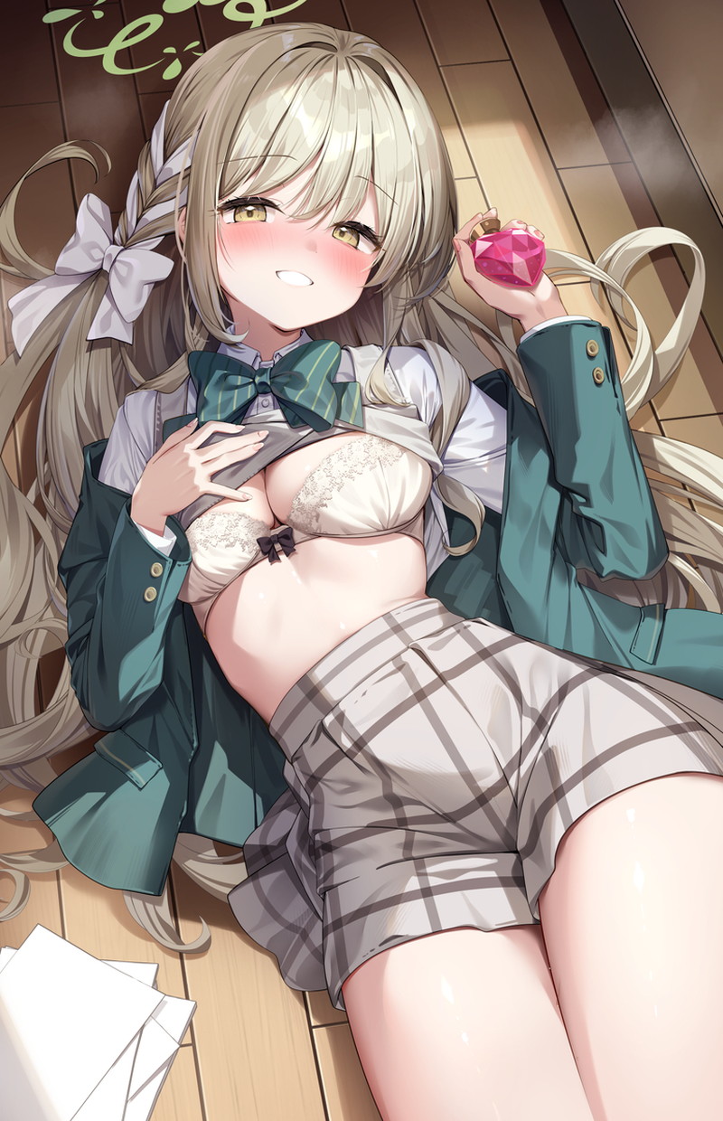 【二次】エッチで可愛いブラジャーを付けた女の子のエロ画像 Part８０