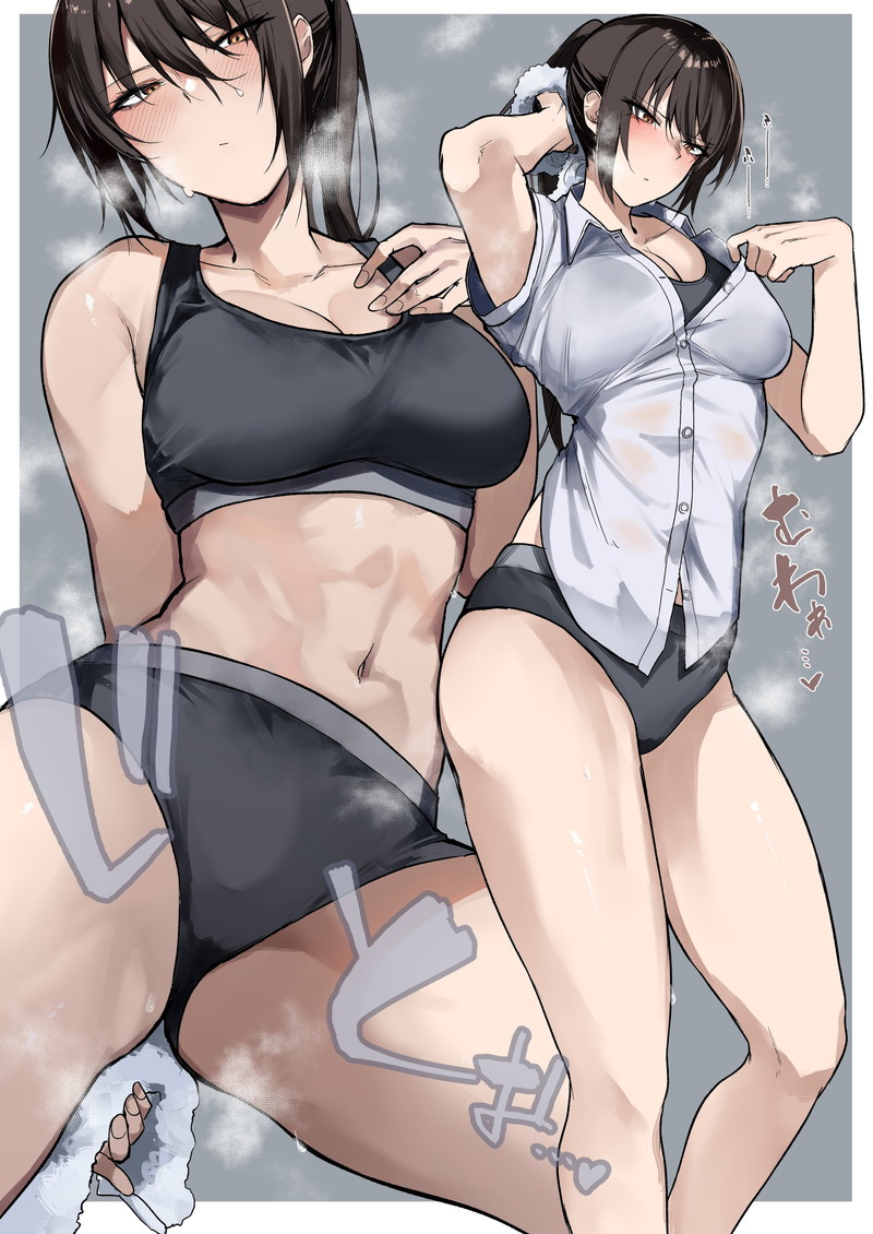 【二次】ポニーテール、サイドテールの女の子のエロ画像 Part６７