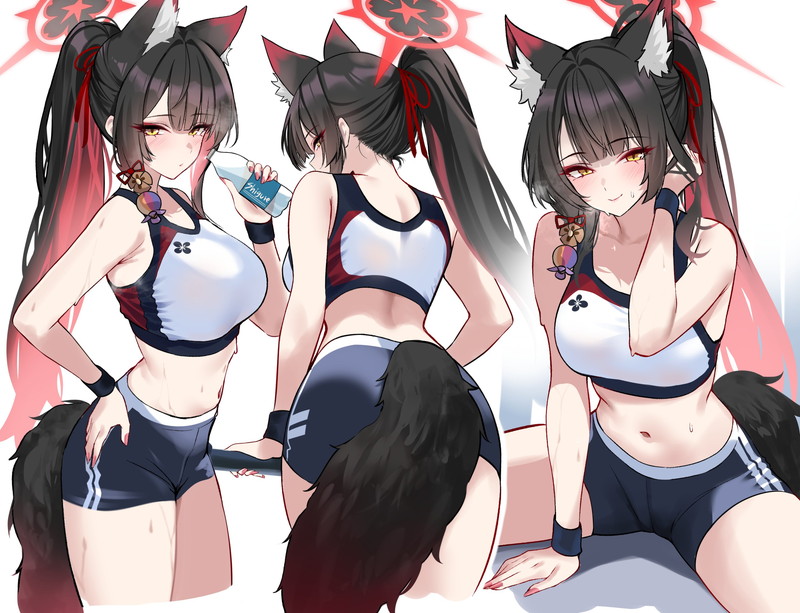 【二次】ポニーテール、サイドテールの女の子のエロ画像 Part６７