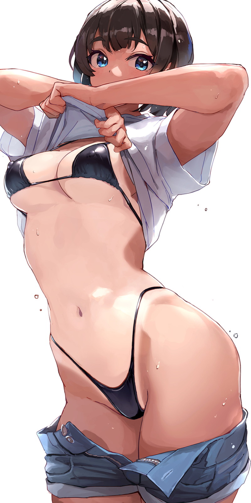 【二次】露出面積の大きいマイクロ系コスチュームのエロ画像 Part１９