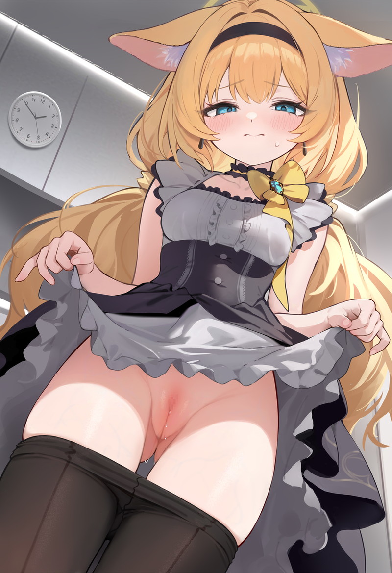 【二次】ローアングル、下から見上げているエロ画像 Part９０