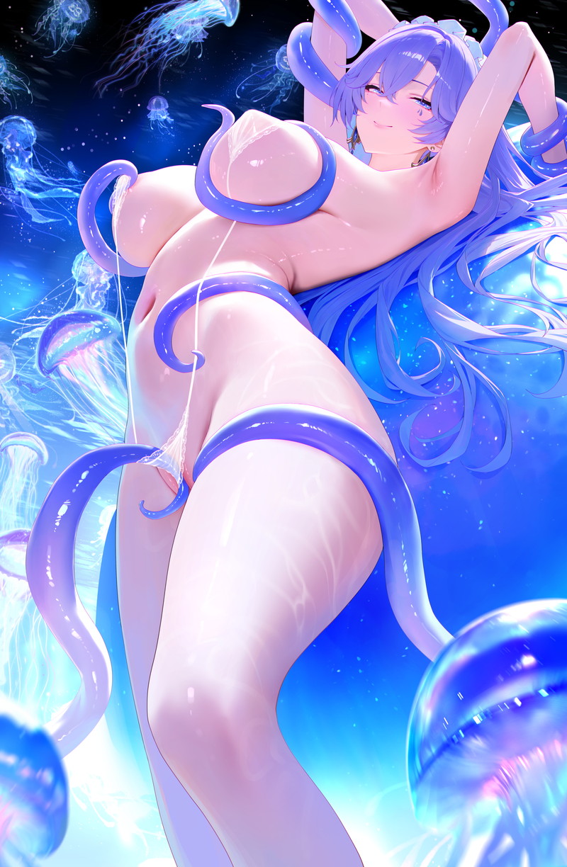 【二次】おっぱいの重みが伝わりそうな下乳、乳袋画像 Part５１