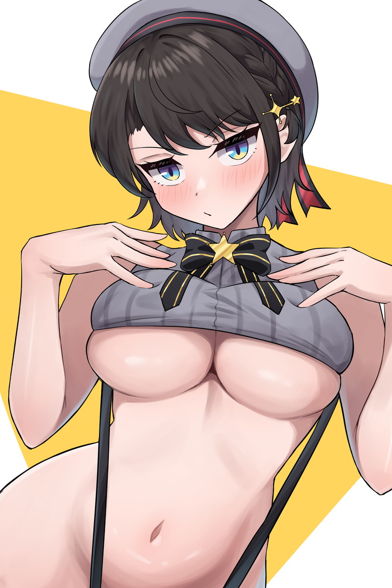 【二次】おっぱいの重みが伝わりそうな下乳、乳袋画像 Part５１