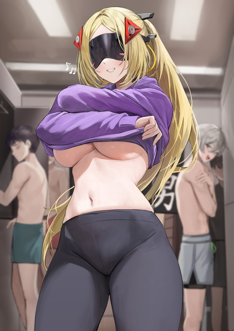 【二次】おっぱいの重みが伝わりそうな下乳、乳袋画像 Part５１