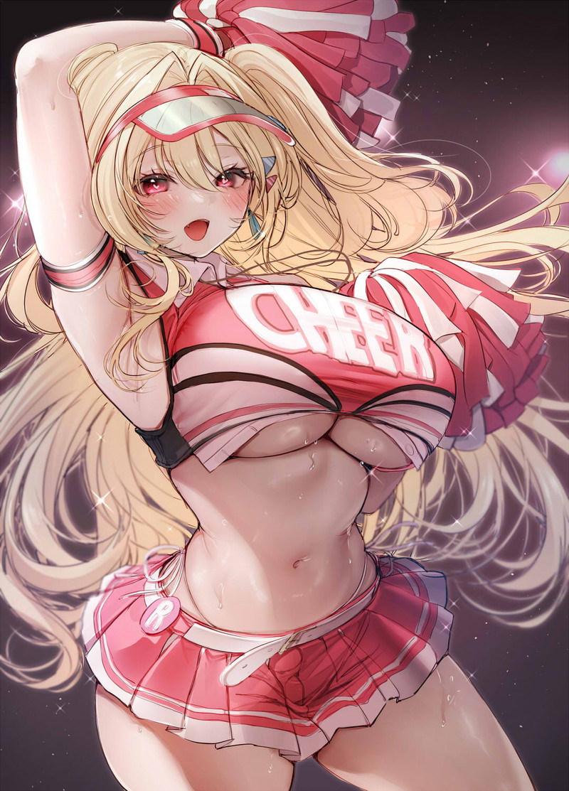 【二次】おっぱいの重みが伝わりそうな下乳、乳袋画像 Part５１