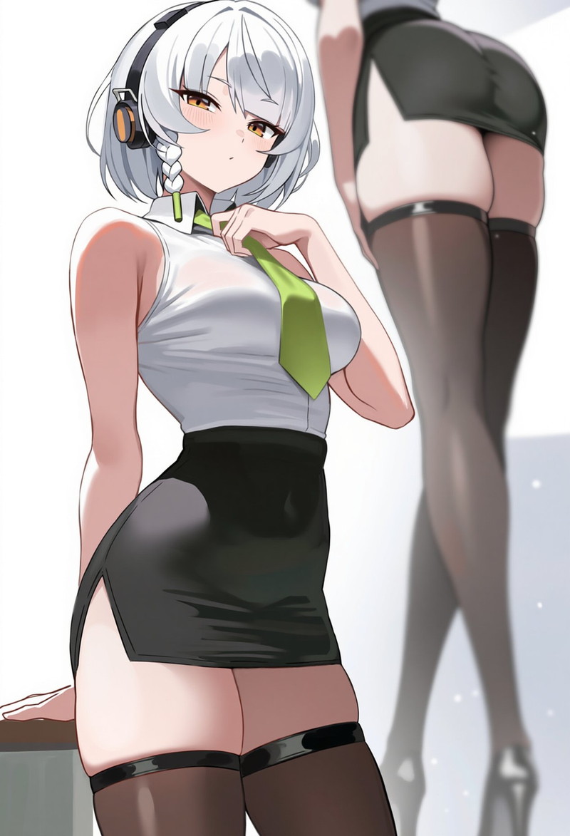 【二次】太ももがエッチな女の子のエロ画像 Part４９