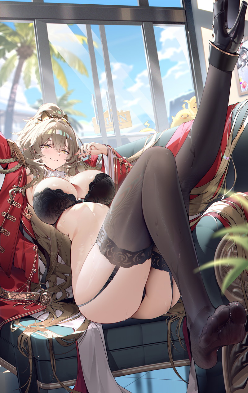 【二次】太ももがエッチな女の子のエロ画像 Part４９