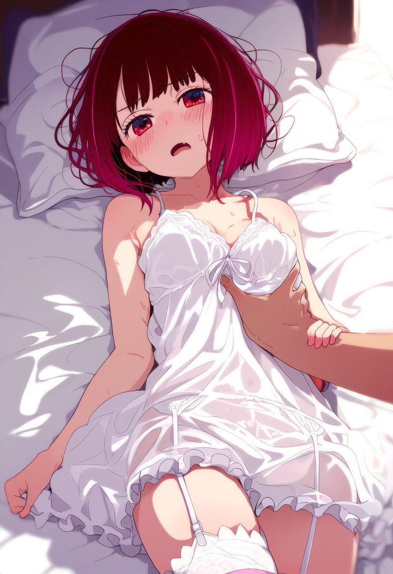 【二次】期待が高まる仰向け、寝そべり状態のエロ画像 Part６４