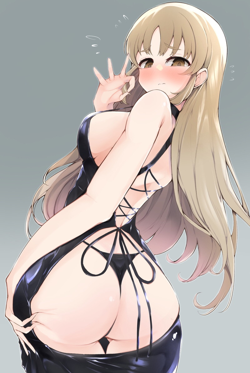 【二次】横乳、はみ出しおっぱいコスのエロ画像 Part８