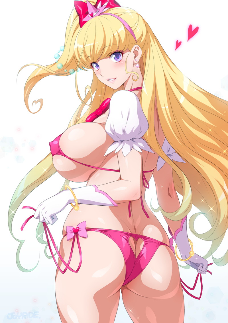 【二次】横乳、はみ出しおっぱいコスのエロ画像 Part８