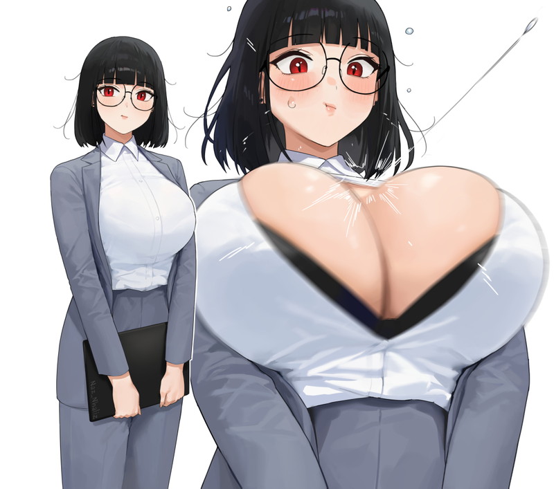 【二次】抜けるデカ乳、爆乳エロ画像まとめ Part２７