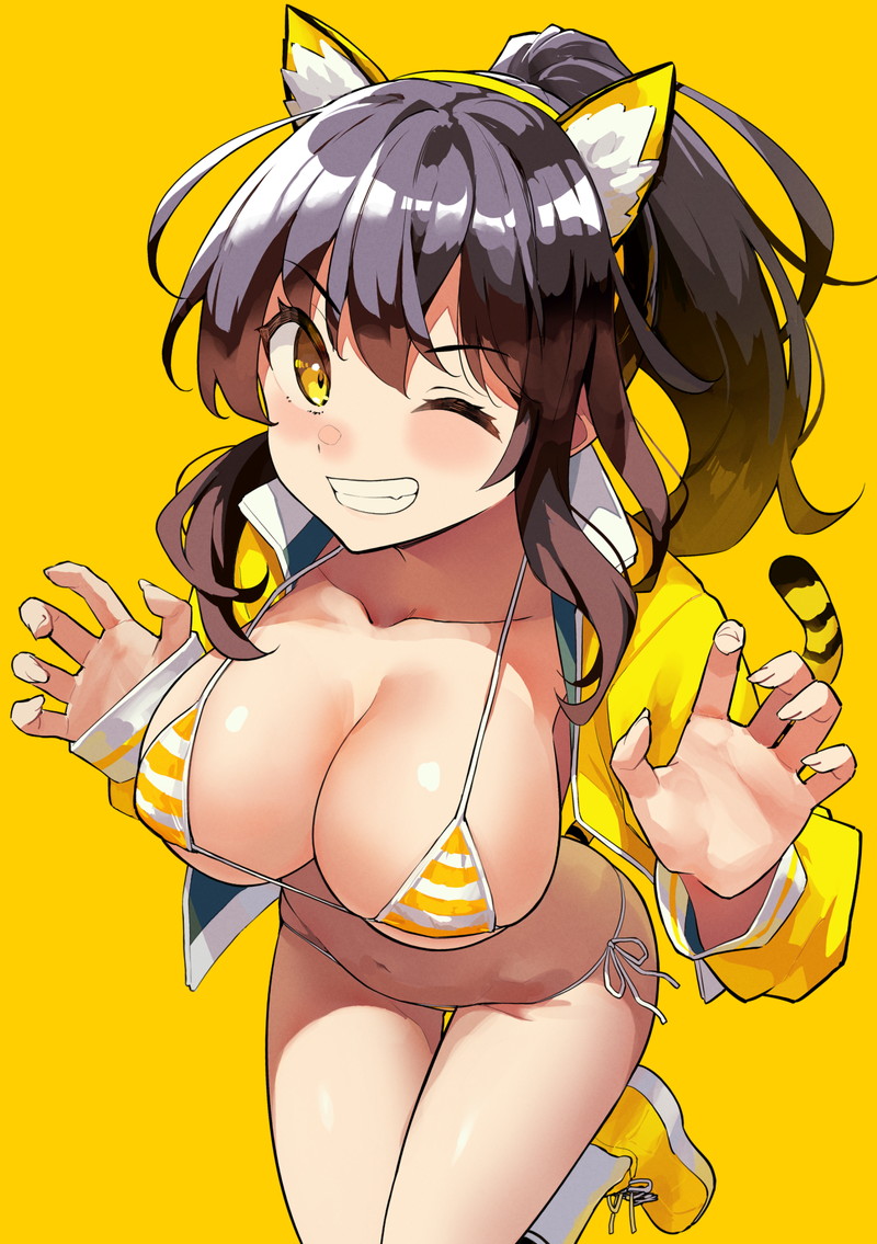 【二次】猫耳、狐耳などが生えたケモミミっ娘たちのエロ画像 Part１３５