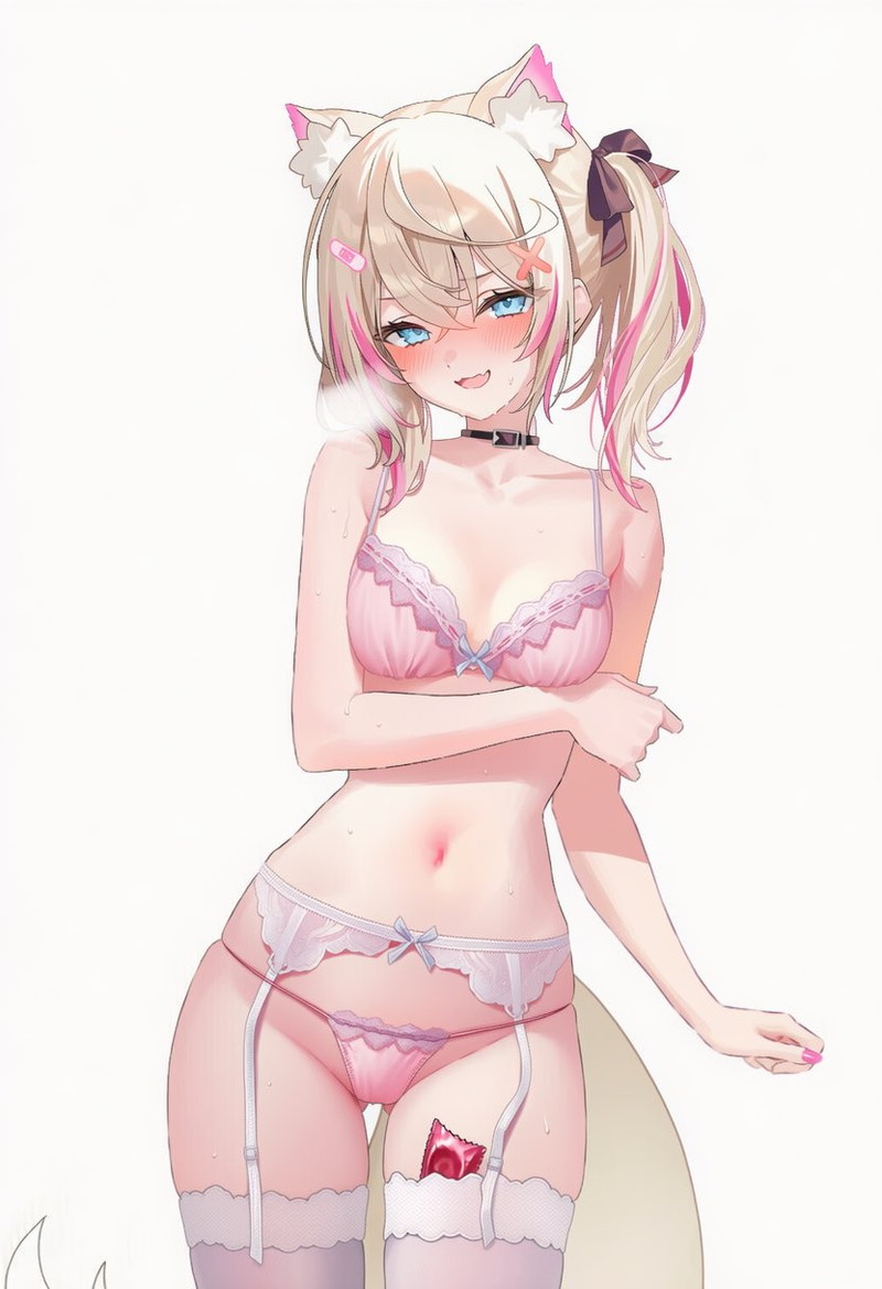 【二次】猫耳、狐耳などが生えたケモミミっ娘たちのエロ画像 Part１３６