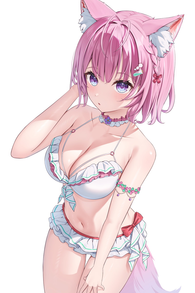 【二次】猫耳、狐耳などが生えたケモミミっ娘たちのエロ画像 Part１３７