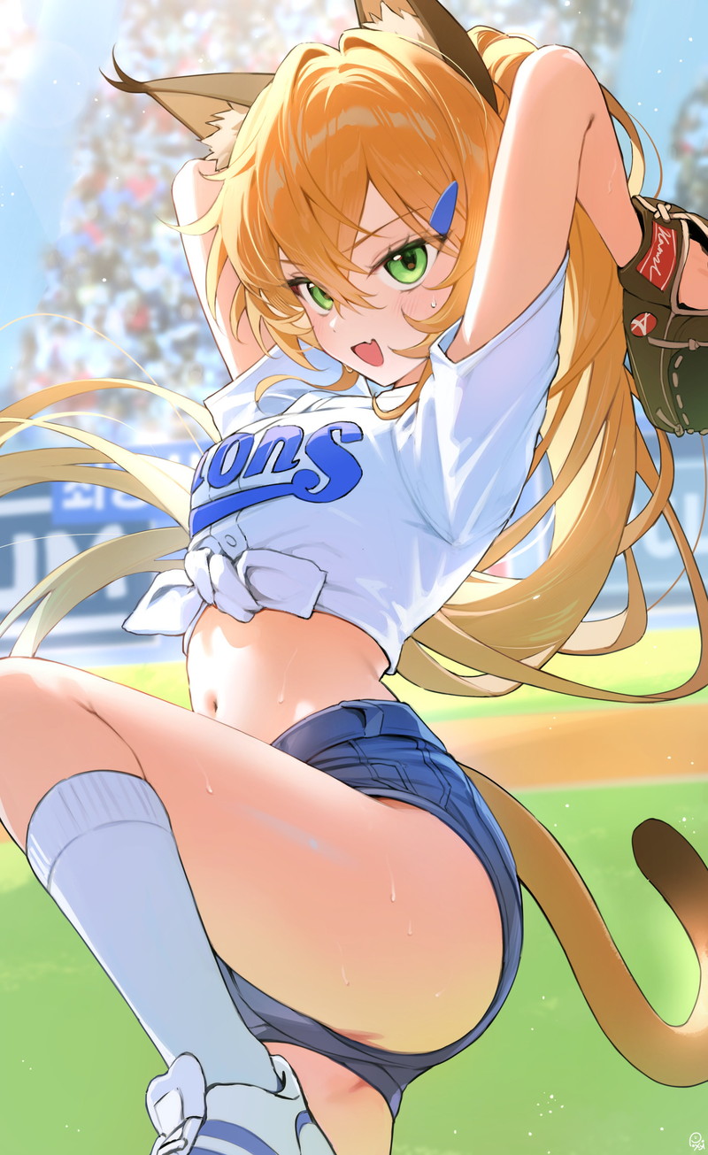 【二次】猫耳、狐耳などが生えたケモミミっ娘たちのエロ画像 Part１３７